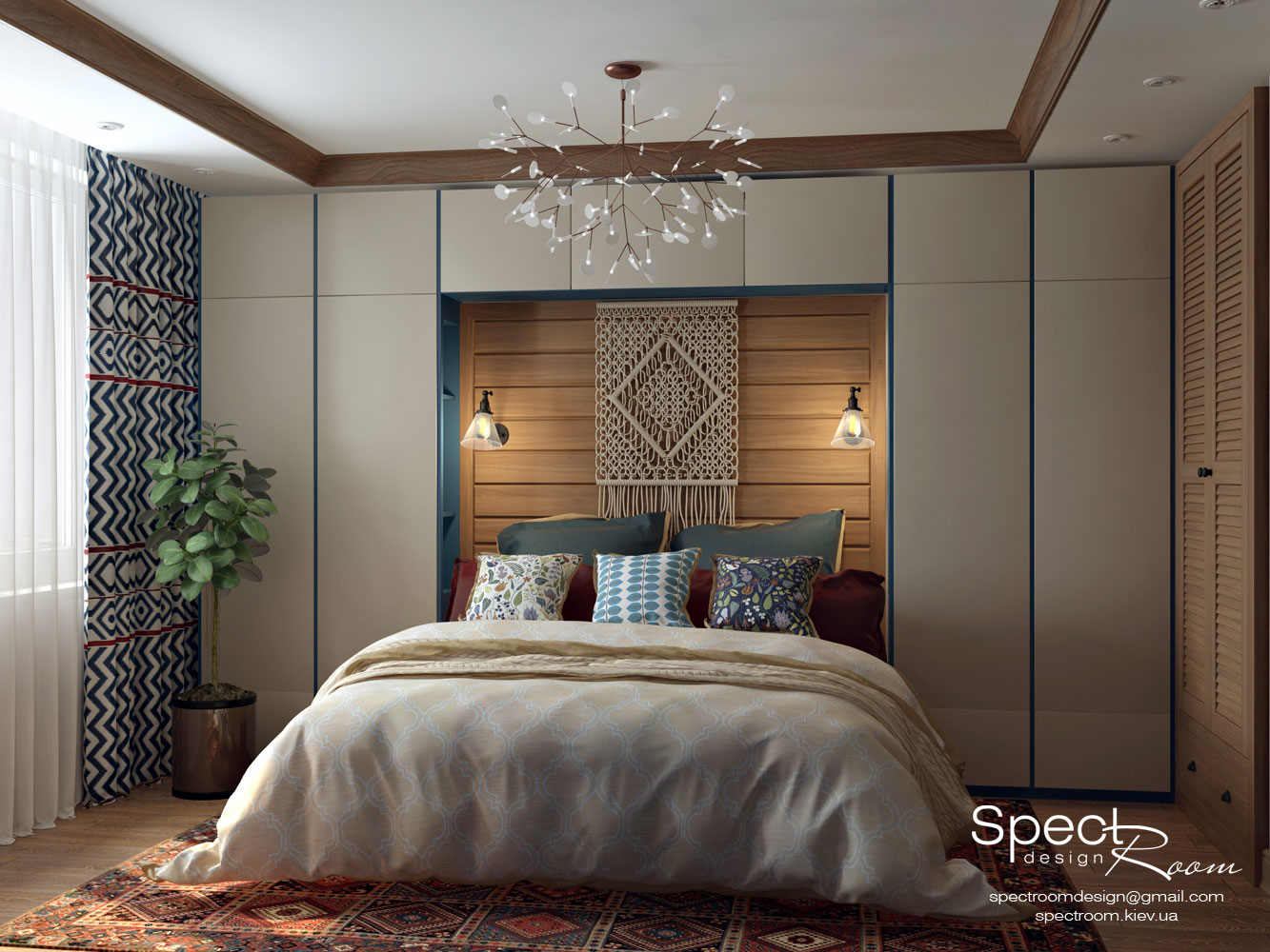 Дизайн квартири в середземноморському стилі  - Spectroom